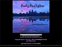 Tablet Screenshot of deelight.com